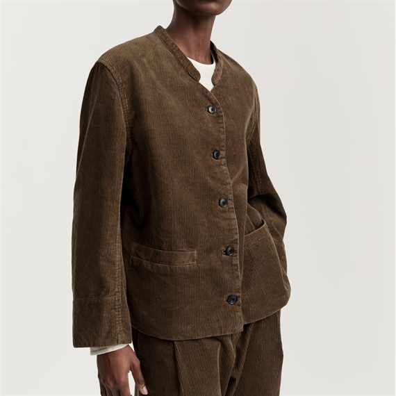 Aiayu Angela Jacket Corduroy, Bark